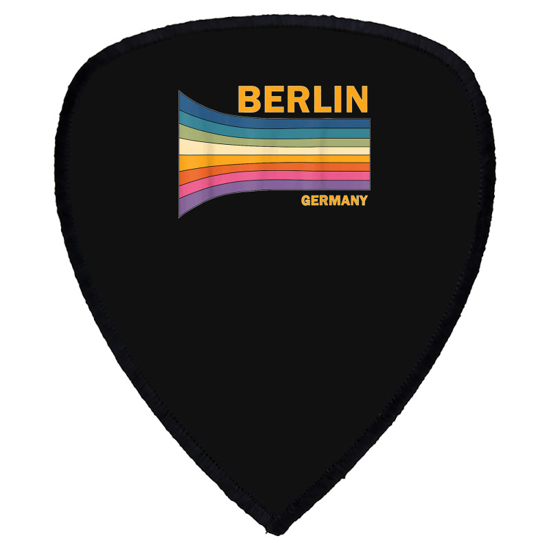 Retro Vintage 70s Berlin Germany Shield S Patch | Artistshot