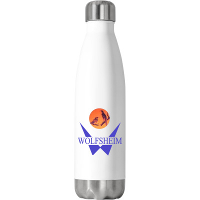 Wolfsheim German Music Stainless Steel Water Bottle Designed By Warning