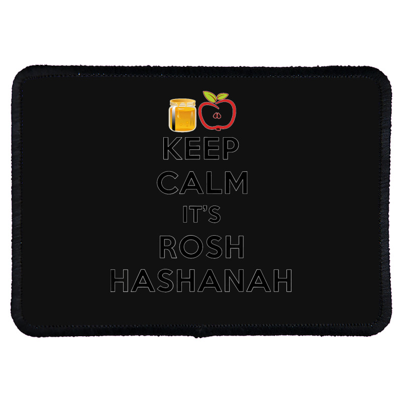 Rosh Hashanah Jewish New Year 2022 Holiday Humor Rectangle Patch | Artistshot