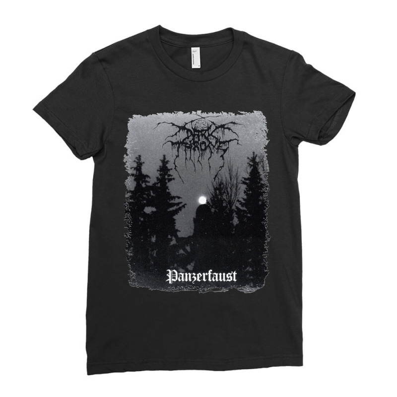 Darkthrone Panzerfaust Album Cover Classic Ladies Fitted T-Shirt by cm-arts | Artistshot