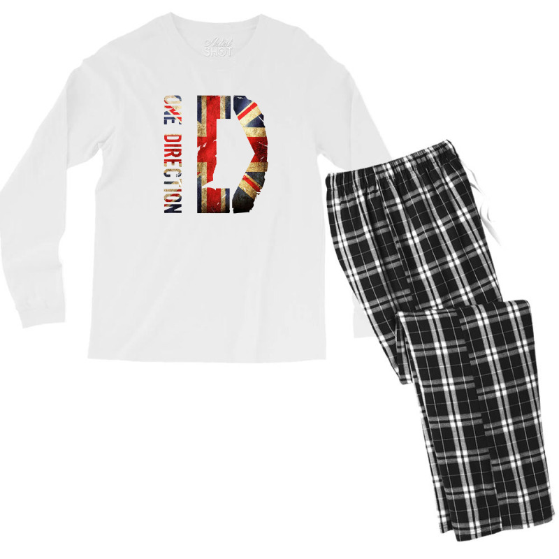 One Direction (2) Men's Long Sleeve Pajama Set | Artistshot