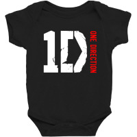 One Direction (5) Baby Bodysuit | Artistshot