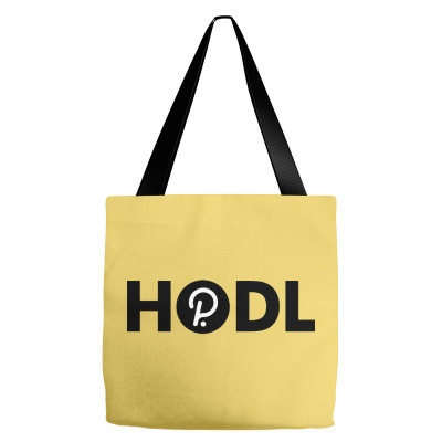 Hodl Dot Polkadot Tote Bags Designed By Warning