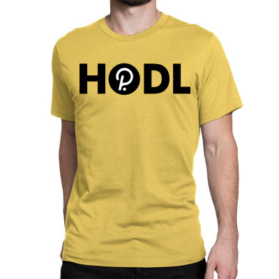 Hodl Dot Polkadot Classic T-shirt Designed By Warning
