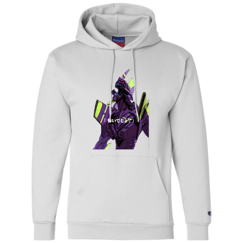 Personajes Unit 01 Evangelion Champion Hoodie by segoLodeh | Artistshot