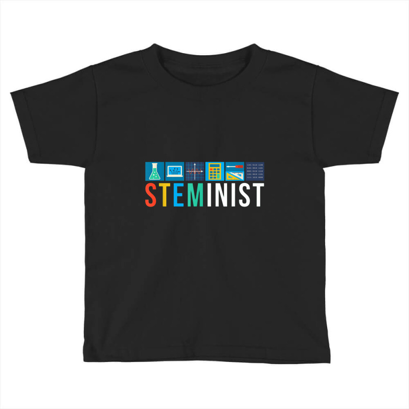 Science Technology Engineering Math Stem Toddler T-shirt by cm-arts | Artistshot