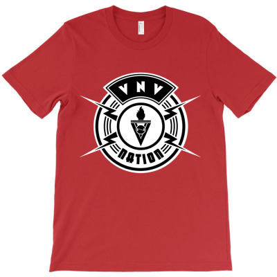 Vnv Nation Industrial T-shirt Designed By Warning