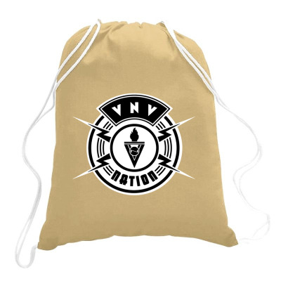 Vnv Nation Industrial Drawstring Bags Designed By Warning
