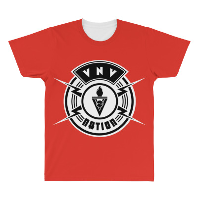 Vnv Nation Industrial All Over Men's T-shirt Designed By Warning