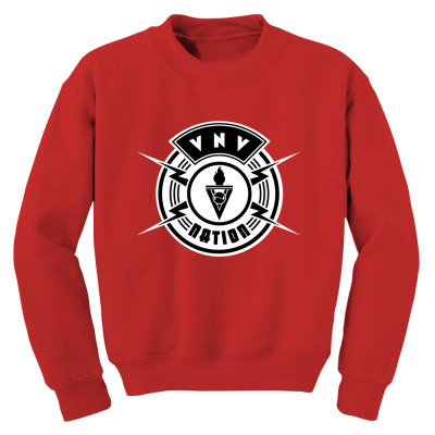 Vnv Nation Industrial Youth Sweatshirt Designed By Warning