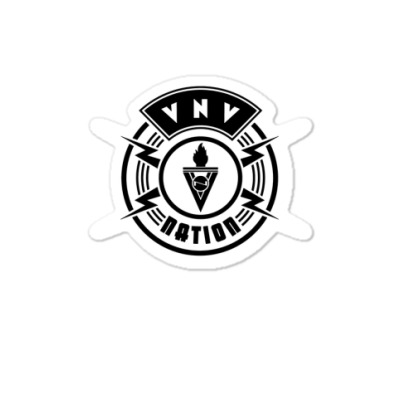 Vnv Nation Industrial Sticker Designed By Warning