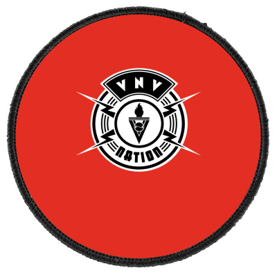 Vnv Nation Industrial Round Patch Designed By Warning