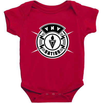 Vnv Nation Industrial Baby Bodysuit Designed By Warning