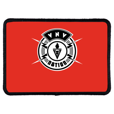 Vnv Nation Industrial Rectangle Patch Designed By Warning