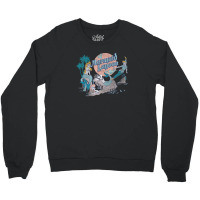 Peter Pan Distressed Mermaid Lagoon Crewneck Sweatshirt | Artistshot