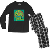 Dc, Martian Manhunter Men's Long Sleeve Pajama Set | Artistshot