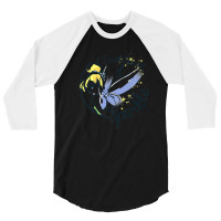 Peter Pan Tinkerbell Sweat Sparkle 3/4 Sleeve Shirt | Artistshot