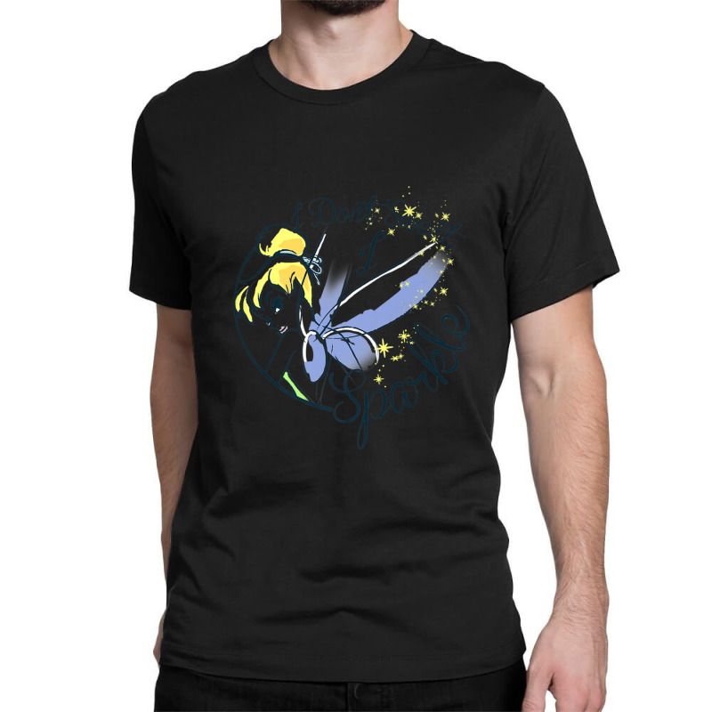 Peter Pan Tinkerbell Sweat Sparkle Classic T-shirt by AliaOwens | Artistshot