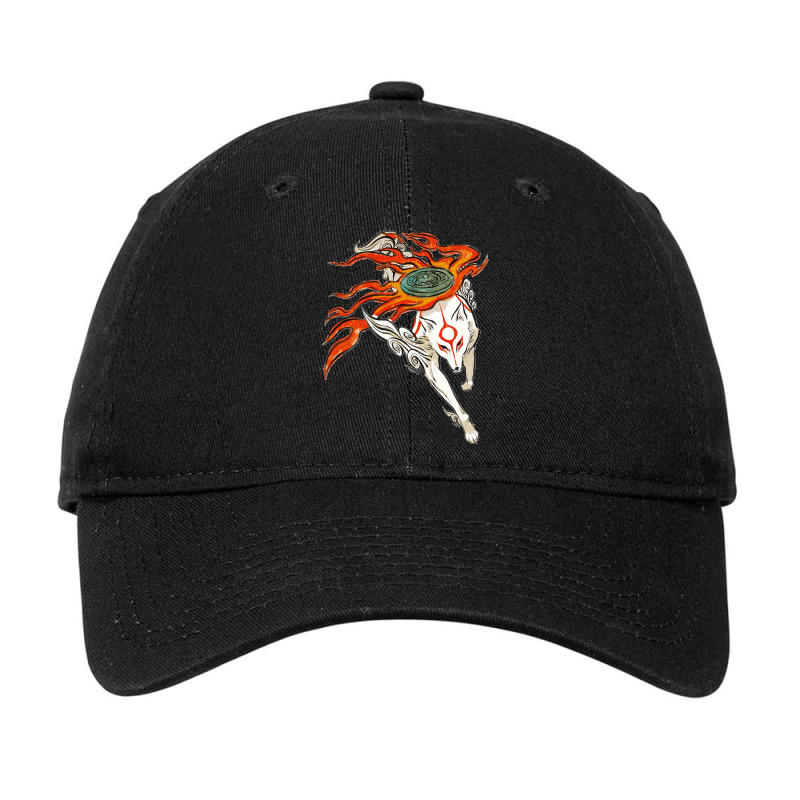 Amaterasu Wolf Adjustable Cap | Artistshot