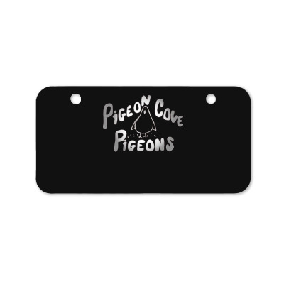 Pigeon Tool Company Bicycle License Plate Designed By Warning