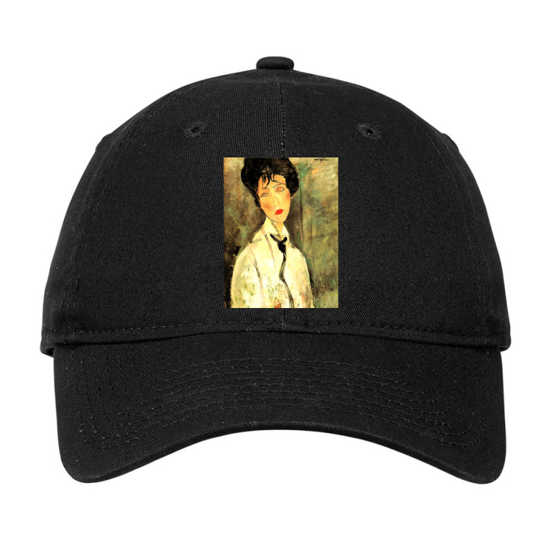 Amedeo Modigliani Woman With Black Cravat Classic Adjustable Cap by cm-arts | Artistshot