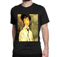 Amedeo Modigliani Woman With Black Cravat Classic Classic T-shirt | Artistshot