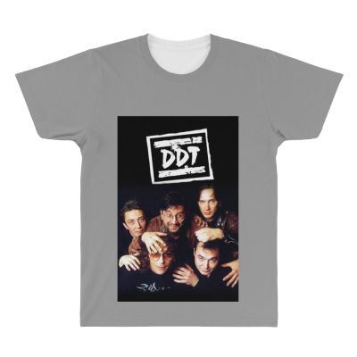 Ddt Music Band All Over Men's T-shirt Designed By Warning