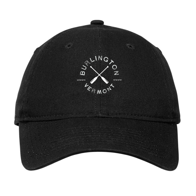 Burlington Vermont Graphic Vintage Retro Long Adjustable Cap | Artistshot