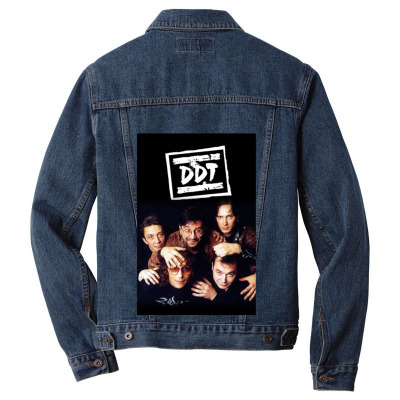 Ddt Music Band Men Denim Jacket Designed By Warning