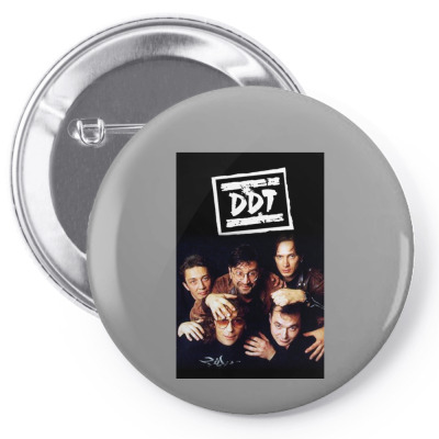 Ddt Music Band Pin-back Button Designed By Warning
