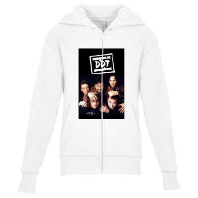 Ddt Music Band Youth Zipper Hoodie Designed By Warning
