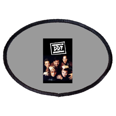 Ddt Music Band Oval Patch Designed By Warning