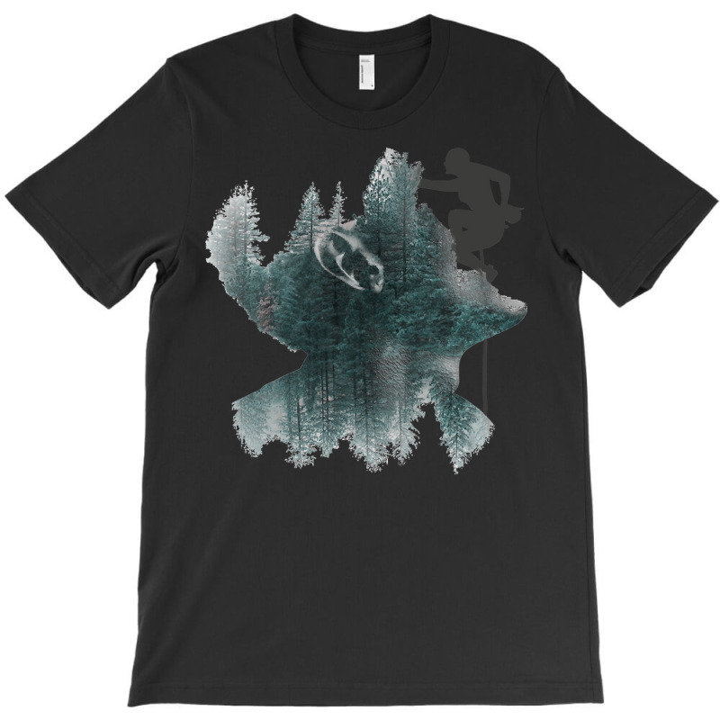 Climbing Climb Rock Climbing Mountain Climbers Vintage Design Mountain T-shirt | Artistshot