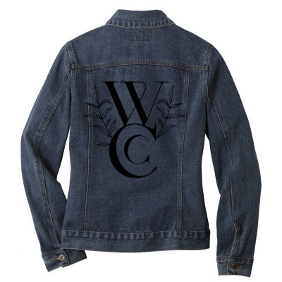 Wcc Original Merch Ladies Denim Jacket Designed By Warning