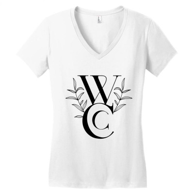 Wcc Original Merch Women's V-neck T-shirt Designed By Warning