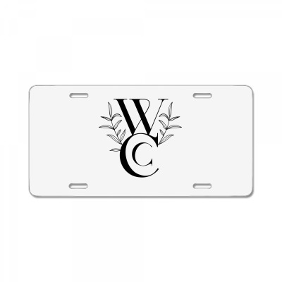 Wcc Original Merch License Plate Designed By Warning