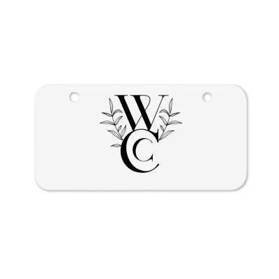 Wcc Original Merch Bicycle License Plate Designed By Warning