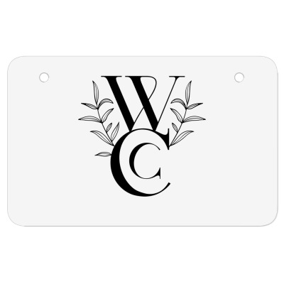 Wcc Original Merch Atv License Plate Designed By Warning