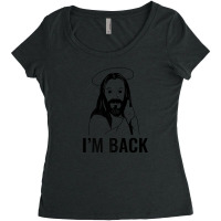 Easter Jesus Back From The Dead Funny Women's Triblend Scoop T-shirt | Artistshot