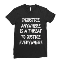 Mlk Quote  Martin Luther King Jr Day  Black History Month Mask Ladies Fitted T-shirt | Artistshot