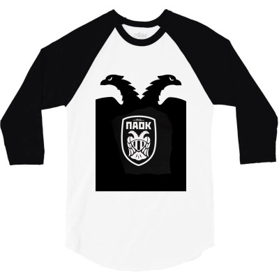 Paok Merch 3/4 Sleeve Shirt Designed By Warning