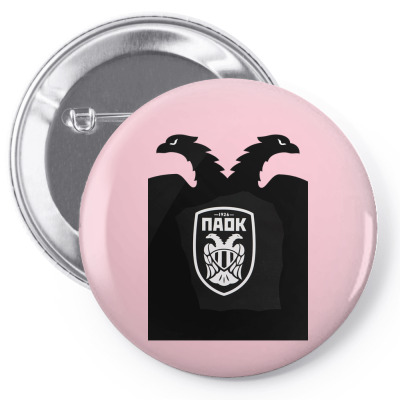 Paok Merch Pin-back Button Designed By Warning