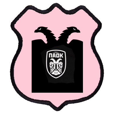 Paok Merch Shield Patch Designed By Warning