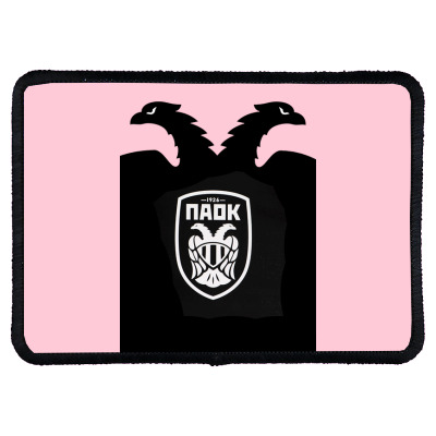 Paok Merch Rectangle Patch Designed By Warning