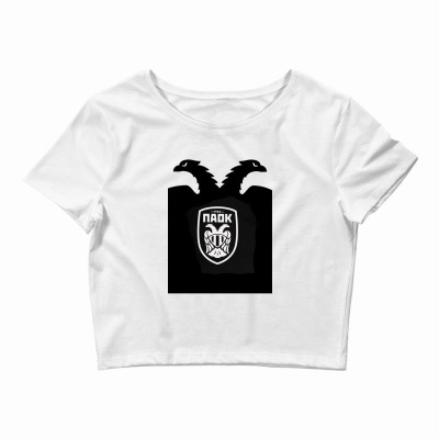 Paok Merch Crop Top Designed By Warning