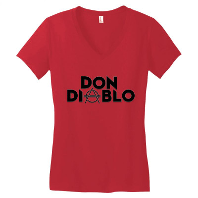 Dj Don Diablo Album Women's V-neck T-shirt Designed By Warning