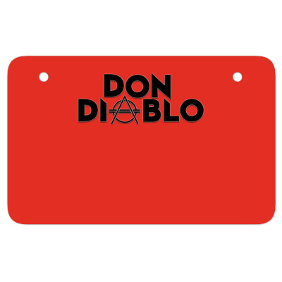 Dj Don Diablo Album Atv License Plate Designed By Warning