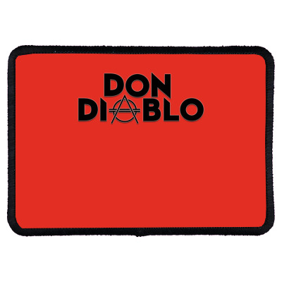 Dj Don Diablo Album Rectangle Patch Designed By Warning