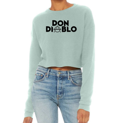 Dj Don Diablo Album Cropped Sweater Designed By Warning