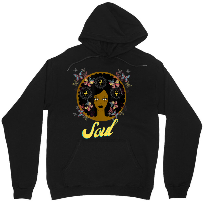 Classy Womens African Head Wrap Black Pride - Soul Sista Video Games C Unisex Hoodie by RoyDesign | Artistshot